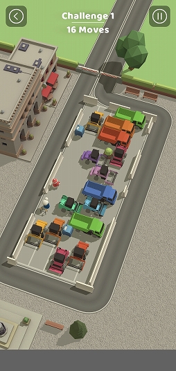 画像ギャラリー No.007のサムネイル画像 / そもそもどうやって駐車したの？　スマホ向けパズルゲーム「Parking Jam 3D」を紹介する「（ほぼ）日刊スマホゲーム通信」第2473回