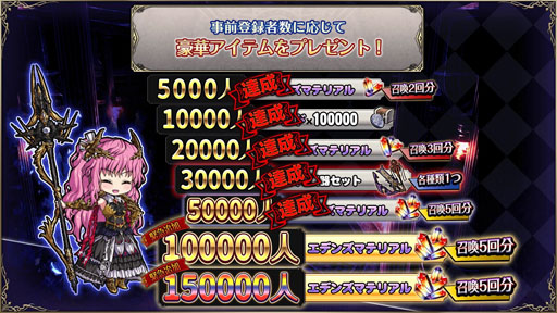 画像ギャラリー No.005のサムネイル画像 / 「エデンズリッターグレンツェ」事前登録が5万件。Twitter企画も開催中