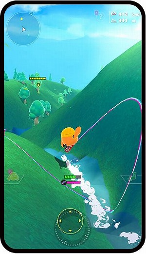 画像ギャラリー No.008のサムネイル画像 / 「ユージェネ」,Google Maps Platformゲームサービスの地形標高機能をオープンワールドに採用