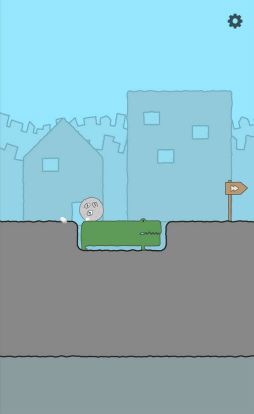 画像ギャラリー No.004のサムネイル画像 / ゆるゆるな世界で。スマホ向け謎解きゲーム「止まるなコロッコ」を紹介する「(ほぼ)日刊スマホゲーム通信」第2480回
