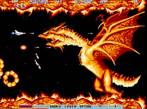 画像ギャラリー No.005のサムネイル画像 / 「グラディウスIII 伝説から神話へ」がアーケードアーカイブスに登場。200週連続配信を記念した特別仕様