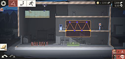 画像ギャラリー No.005のサムネイル画像 / 人気ドラマ「ウォーキング・デッド」とコラボ。「Bridge Constructor: TWD」を紹介する「（ほぼ）日刊スマホゲーム通信」第2482回