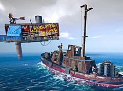 海しかなくなった世界でサバイバルを繰り広げる「Age of Water」。アーリーアクセス版の発売は4月18日で，PS5版とXbox Series X|S版も同時リリース