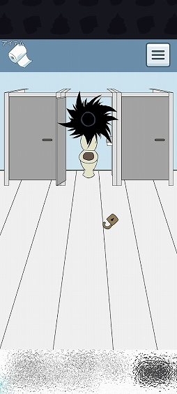 画像ギャラリー No.002のサムネイル画像 / 困っている男性にトイレットペーパーを届けよう。「トイレットペーパーがない!!」を紹介する「(ほぼ)日刊スマホゲーム通信」第2484回