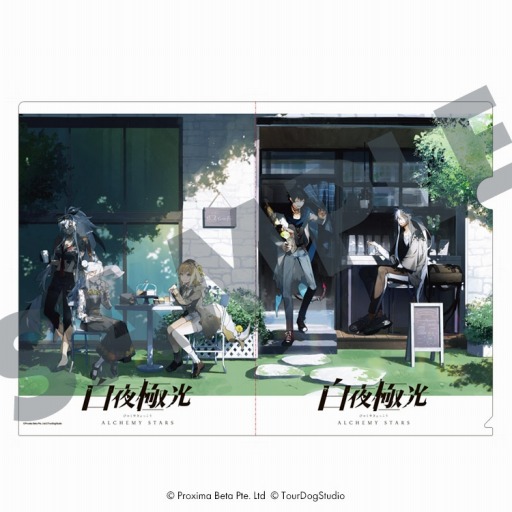 画像ギャラリー No.005のサムネイル画像 / 「白夜極光」コラボカフェ“cafe 白夜極光 in E-DINER”が6月15日より期間限定オープン