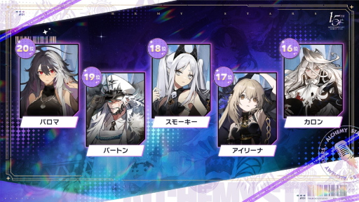 画像ギャラリー No.016のサムネイル画像 / 「白夜極光」1.5周年放送を総まとめ。フェラール,アズール,ヴィック,ヒイロ,エルシー,ゴルディがバンドを結成?
