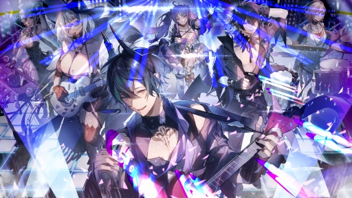 画像ギャラリー No.059のサムネイル画像 / 「白夜極光」1.5周年放送を総まとめ。フェラール,アズール,ヴィック,ヒイロ,エルシー,ゴルディがバンドを結成?
