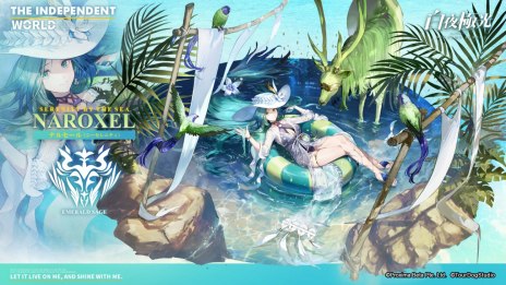 画像ギャラリー No.012のサムネイル画像 / 「白夜極光」，イベント「峡谷の楽園〜蝶と花火の約束〜」が開催に。新たな★6光霊ローレライ，セナ，新着水着コーデが登場