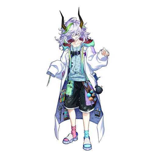 画像ギャラリー No.002のサムネイル画像 / 「Ink on」に登場する研究者,霧野忍のイラストが公開
