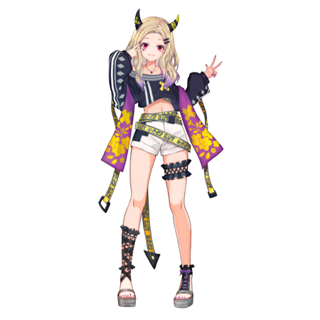 画像ギャラリー No.003のサムネイル画像 / 「Ink on」に登場するキャラクター“和月 桐姫”の詳細が公開