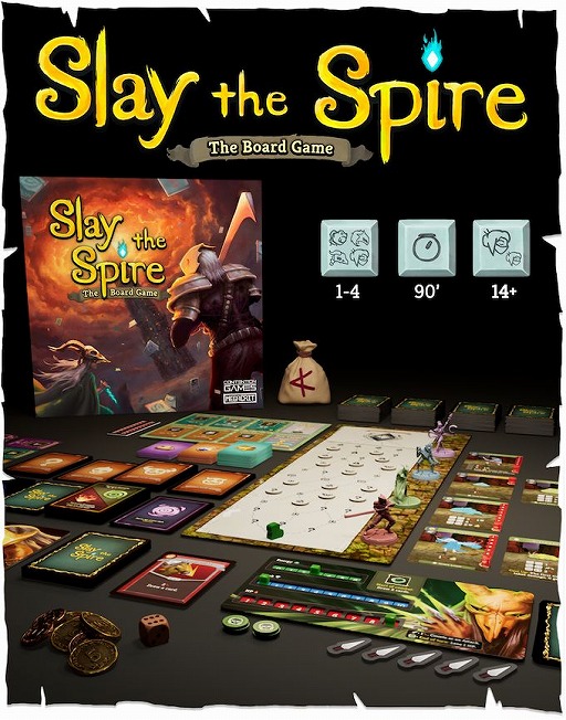 画像ギャラリー No.001のサムネイル画像 / 「Slay the Spire: The Board Game」,クラウドファンディングを本日スタート。730枚以上のカードを収録した協力型ローグライクボドゲ