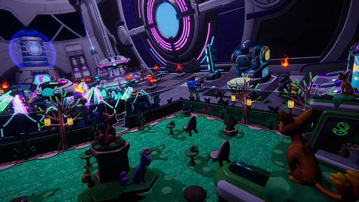 画像ギャラリー No.004のサムネイル画像 / 宇宙ステーション経営シム「Spacebase Startopia」，3月26日リリースが決定。宇宙に歓楽街を作ってエイリアン達を歓待しよう