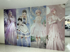 画像ギャラリー No.010のサムネイル画像 / 「シャイニングニキ」の衣装展示会がアニメイト池袋本店で開催中。クリアファイルの配布やTwitterシェアキャンペーンも実施