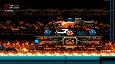 画像ギャラリー No.012のサムネイル画像 / Switch/PS5/PS4用ソフト「サイバーシャドウ」が配信決定。人工生命体に支配された世界が舞台の“8ビットテイスト忍者2Dアクション”