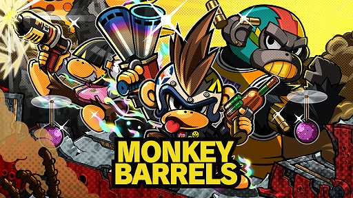 画像ギャラリー No.001のサムネイル画像 / PC版「MONKEY BARRELS」が本日予約開始。2月9日まで40%オフの予約期間限定価格で販売中