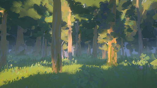 画像ギャラリー No.001のサムネイル画像 / 短編ADV「Sunlight」のVRペイントツールを使用したアート制作風景を紹介する最新映像が公開