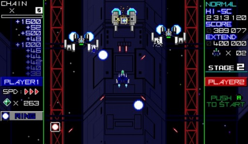 画像ギャラリー No.002のサムネイル画像 / PC向け縦スクロールシューティング「レイジングブラスターズ」が1月22日にSteamで配信
