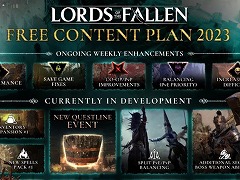 「ロード オブ ザ フォールン」のロードマップが公開に。2023年末までに2回の大型アップデートを実施し，新武器や12の新呪文などを実装