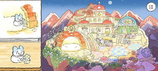 画像ギャラリー No.005のサムネイル画像 / 絵画のパーツを正しい位置に設置しよう。スマホ向けパズルゲーム「ねこのデザイナー」を紹介する「（ほぼ）日刊スマホゲーム通信」第2495回