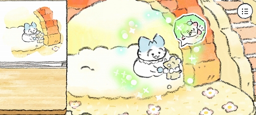 画像ギャラリー No.006のサムネイル画像 / 絵画のパーツを正しい位置に設置しよう。スマホ向けパズルゲーム「ねこのデザイナー」を紹介する「（ほぼ）日刊スマホゲーム通信」第2495回