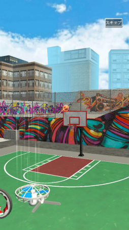 画像ギャラリー No.008のサムネイル画像 / ボールを弾いてゴールへ。スマホ向けアクション「Slingshot Basketball!」を紹介する「(ほぼ)日刊スマホゲーム通信」第2497回