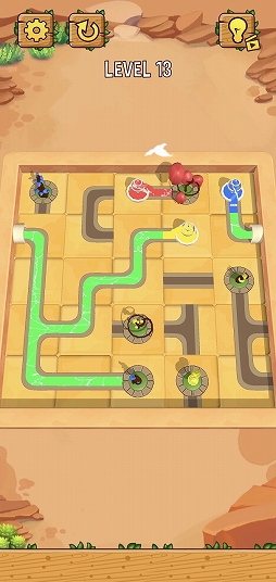 画像ギャラリー No.007のサムネイル画像 / “水利”（推理）ゲーム「Water Connect Puzzle」を紹介する「（ほぼ）日刊スマホゲーム通信」第2496回