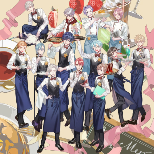 画像ギャラリー No.002のサムネイル画像 / 「Starry☆Sky」「DYNAMIC CHORD」の新ビジュアルも。honeybeeのAGF2023出展情報を公開。コラボカフェの開催も決定