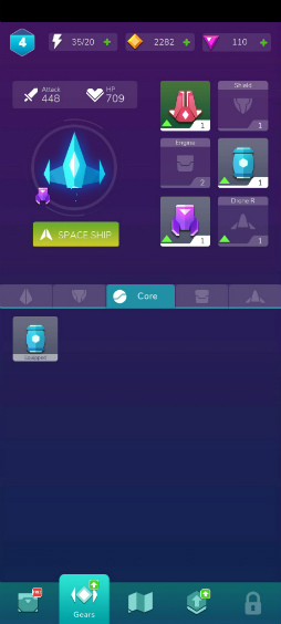 画像ギャラリー No.009のサムネイル画像 / 宇宙で縦シュー×育成。Android向けシューティング「Shootero 宇宙射撃攻撃」を紹介する「(ほぼ)日刊スマホゲーム通信」第2503回