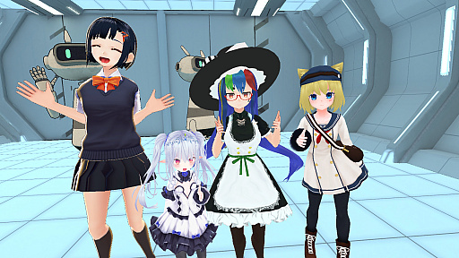 画像ギャラリー No.004のサムネイル画像 / VR空間でのコミュニケーションアプリ「Connect Chat」のアーリーアクセス版の無料配信がSteamで開始
