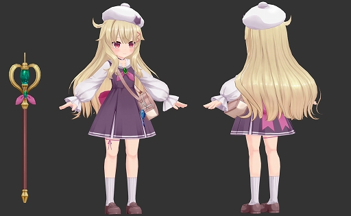 画像ギャラリー No.003のサムネイル画像 / 魔女っ子アクション「Little Witch Nobeta -リトルウィッチノベタ-」本日発売。ノベタ役・小原好美さんのインタビュー映像公開