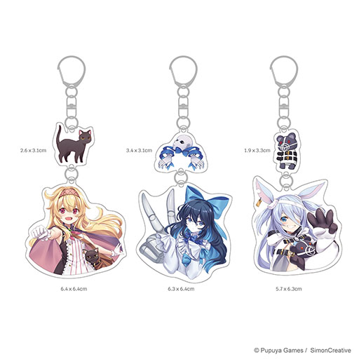 画像ギャラリー No.006のサムネイル画像 / 「リトルウィッチノベタ」,アクリルキーホルダーやスマホスタンドなどグッズが公開に