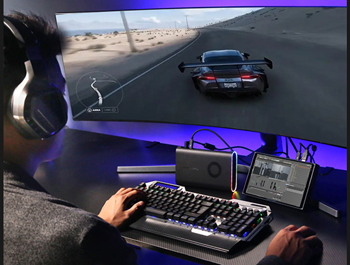 画像ギャラリー No.003のサムネイル画像 / 携帯型ゲームPCと組み合わせるのに最適な外付けGPUボックス「ONEXGPU」のクラウドファンディングがスタート