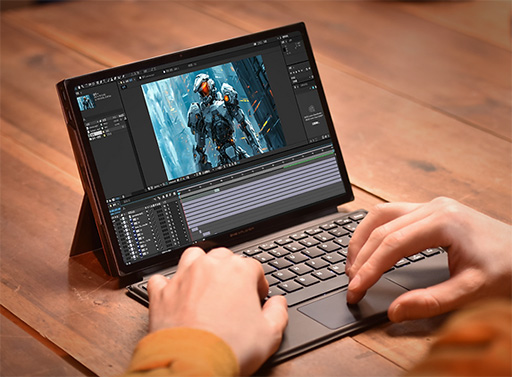 画像ギャラリー No.003のサムネイル画像 / 10.95型液晶搭載の携帯型ゲームPC「ONEXPLAYER X1」にRyzen 7 8840U搭載モデルが登場