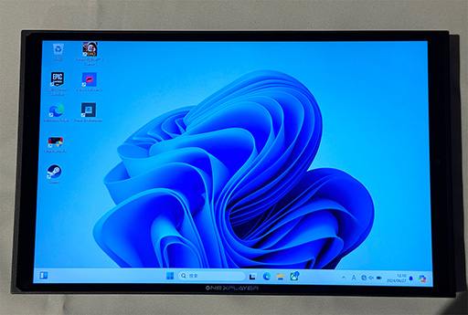 画像ギャラリー No.003のサムネイル画像 / 携帯型ゲームPC「ONEXPLAYER X1 Mini」の国内予約がスタート。Core Ultra搭載の小型PC「ONEXPLAYER M1」も登場
