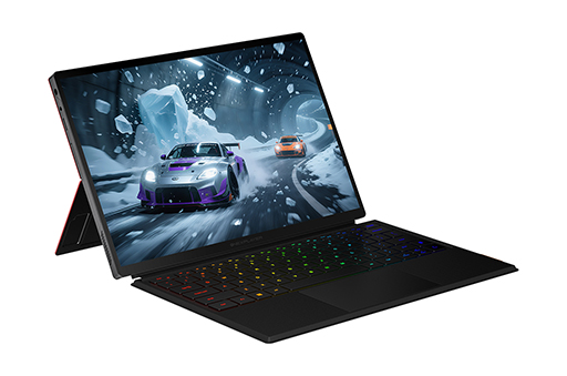 画像ギャラリー No.001のサムネイル画像 / 有機EL＆Ryzen AI Max＋ 395を搭載した14型ゲーマー向け2-in-1 PC「ONEXPLAYER SuperX」のティザー動画が公開