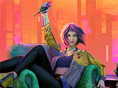「Glitchpunk」のSteam早期アクセスは現地時間8月11日に開始へ。近未来の街を舞台とした，見下ろし視点のGTA2風サイバーパンクACT