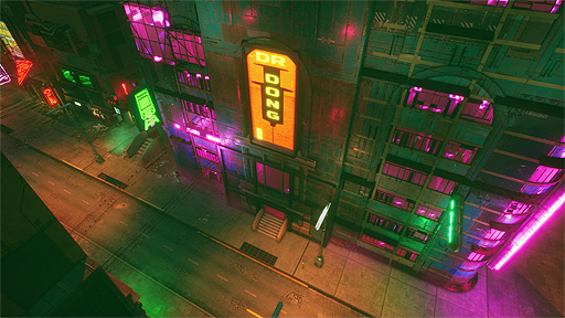 画像ギャラリー No.005のサムネイル画像 / 「Glitchpunk」のSteam早期アクセスは現地時間8月11日に開始へ。近未来の街を舞台とした，見下ろし視点のGTA2風サイバーパンクACT
