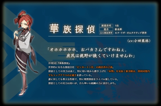 画像ギャラリー No.001のサムネイル画像 / 「探偵撲滅」のショートストーリー第2弾・探偵令嬢の華麗なる事件簿が公開