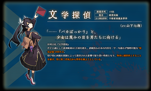 画像ギャラリー No.001のサムネイル画像 / 「探偵撲滅」，ショートストーリー第8弾“文学探偵と阿呆の匣”が公開