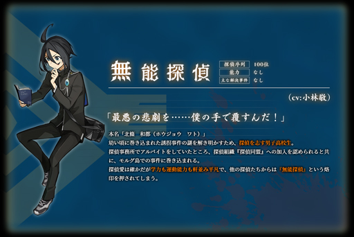 画像ギャラリー No.003のサムネイル画像 / 「探偵撲滅」,ショートストーリー第13弾“堕落探偵と僕物語”が公開