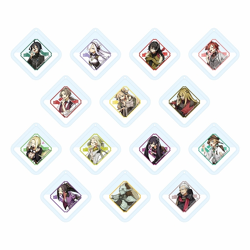 画像ギャラリー No.005のサムネイル画像 / 「探偵撲滅」グッズ第2弾,本日発売。14人の探偵たちがデザインされたキーホルダーやトレーディングカードが登場