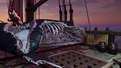 画像ギャラリー No.002のサムネイル画像 / 帆船を駆って捕鯨を行う「Essex: The Whale Hunting」がアナウンス。“白鯨”にインスパイアされた作品で，白いマッコウクジラとの戦いも体験できる