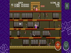 「忍者じゃじゃ丸 NEO クラシック」が配信開始。基本ルールはオリジナル版を踏襲しつつ，スマホ向けに遊びやすくリメイク