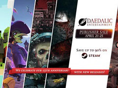 Daedalic Entertainment15周年記念で，新作3タイトルのリリースやタイトルアップデートを実施。PC/Switch全作品が対象のセールも開催中