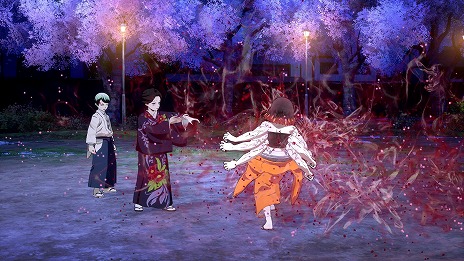 画像ギャラリー No.014のサムネイル画像 / 「鬼滅の刃 ヒノカミ血風譚」魘夢と愈史郎・珠世が本日参戦。オンライン対戦のプレイヤーマッチが60fps動作に対応に