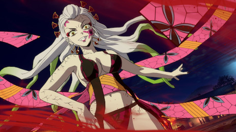 画像ギャラリー No.002のサムネイル画像 / 「鬼滅の刃 ヒノカミ血風譚」,追加キャラクターパック第4弾“堕姫”配信開始。帯を使った戦闘スタイルを収録した紹介映像も公開中