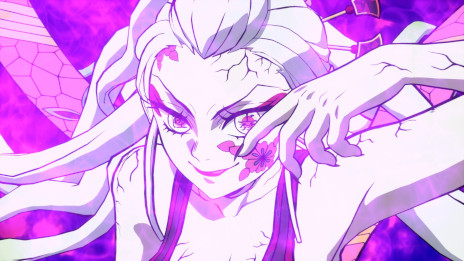 画像ギャラリー No.003のサムネイル画像 / 「鬼滅の刃 ヒノカミ血風譚」,追加キャラクターパック第4弾“堕姫”配信開始。帯を使った戦闘スタイルを収録した紹介映像も公開中