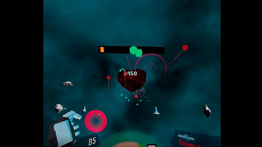 画像ギャラリー No.003のサムネイル画像 / ブロック崩し風VRアクション「Shinobi Breaker」プレイレポート。手裏剣を打ち出して,立ちはだかるブロックモンスターを狙い撃つ!