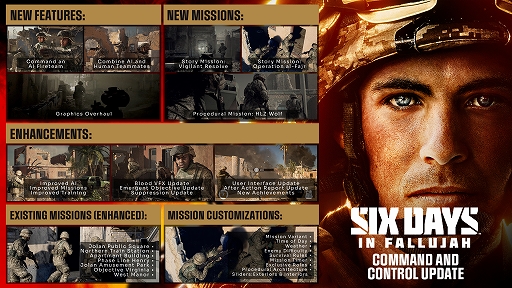 画像ギャラリー No.006のサムネイル画像 / ファルージャの戦闘から20年。タクティカルシューター「Six Days in Fallujah」，大型アップデート「Command and Control」をリリース