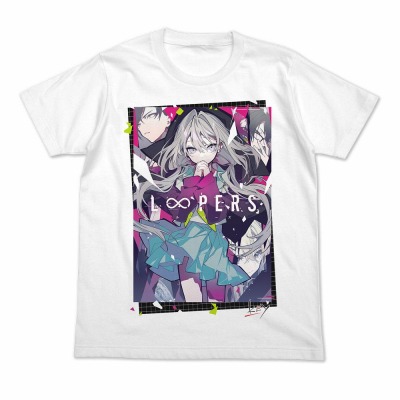 画像ギャラリー No.001のサムネイル画像 / 「LOOPERS」のフルカラーTシャツとフルカラーパスケースが限定生産で登場。受注を開始